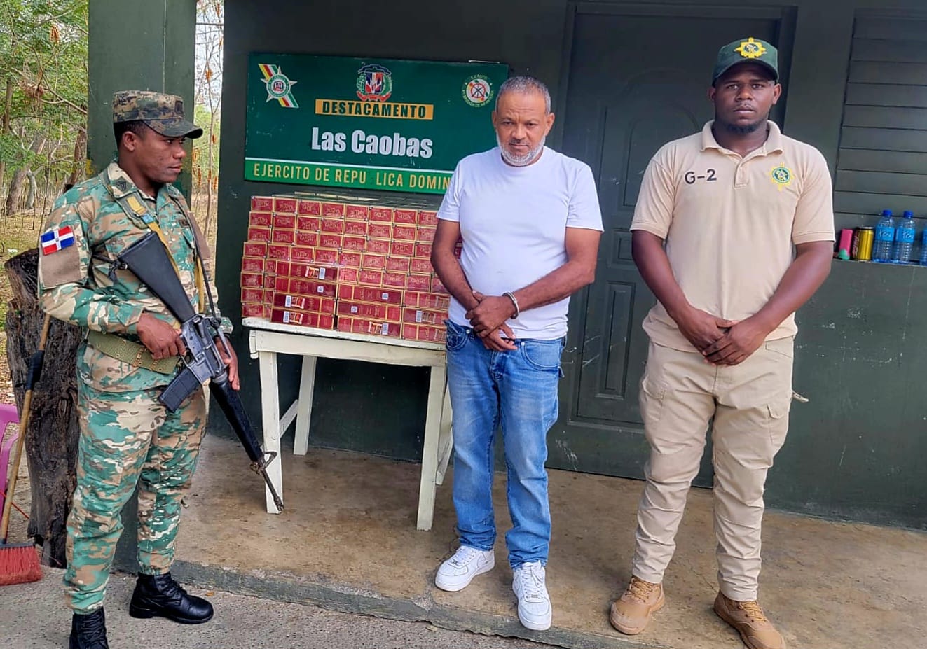 Apresan a hombre con 50 mil cigarrillos de contrabando en Santiago Rodríguez