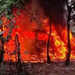 Barrick Pueblo Viejo denuncia incendiaron un vehículo de la empresa; considera emprender acciones legales