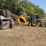 Los operativos de toma de muestras y desinfección, se llevan a cabo en el lugar
