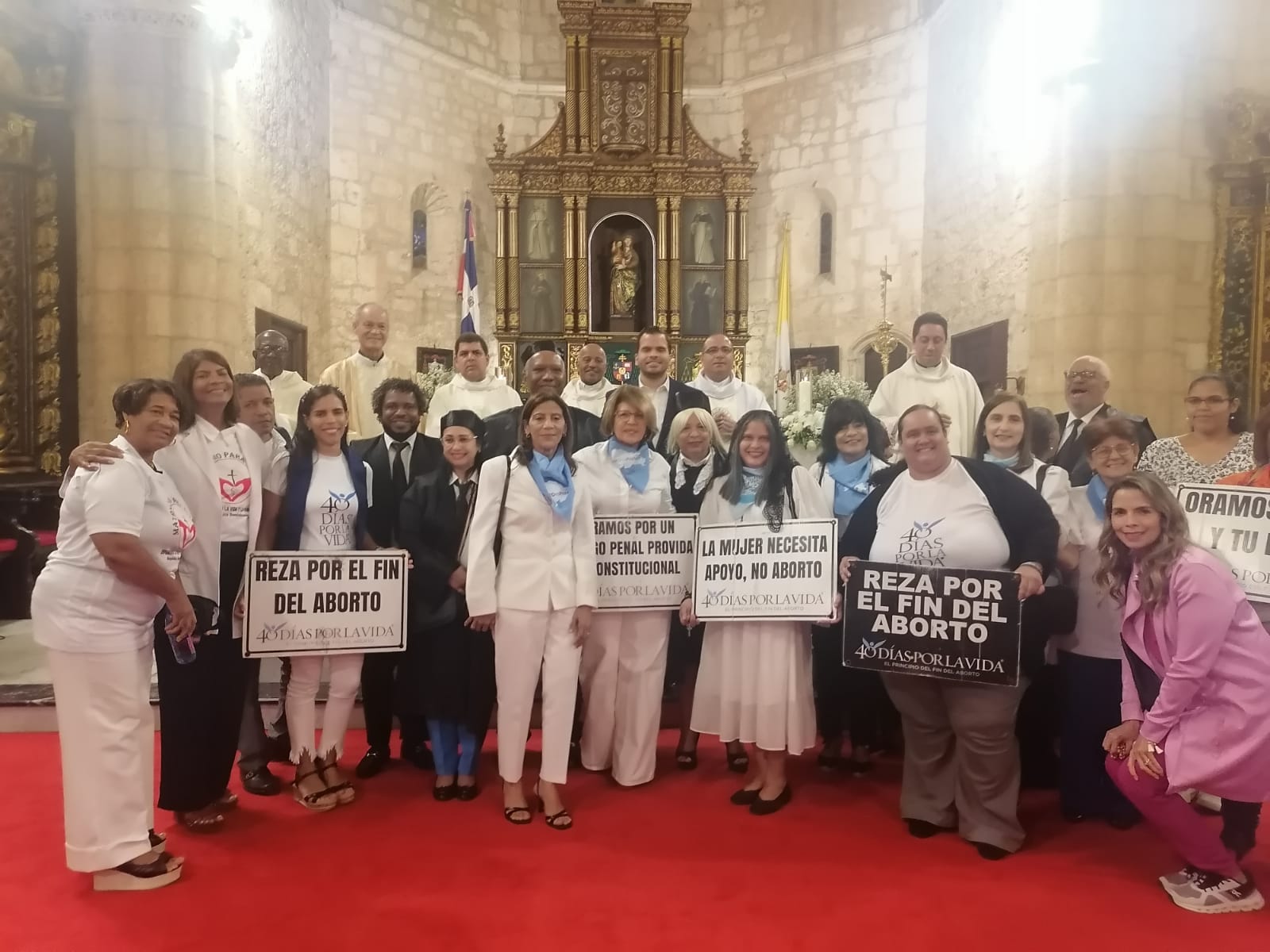 En el marco de la conmemoración del Día del Niño por Nacer que se rememoró este 25 de marzo y la Solemnidad de la Anunciación, se celebró en la Catedral Primada de América el Jubileo de la Vida, organizado por la Comisión Nacional de Pastoral de la Vida, bajo la coordinación del reverendo padre Manuel Ruiz.