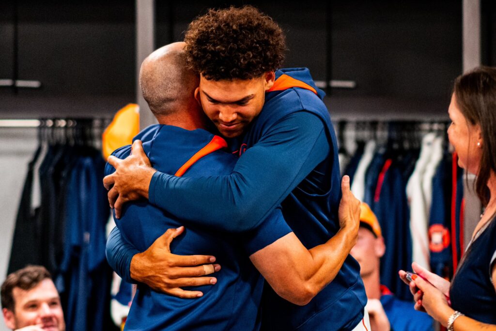Cam Smith, de 22 años de edad, hizo el equipo de los Astros de Houston.