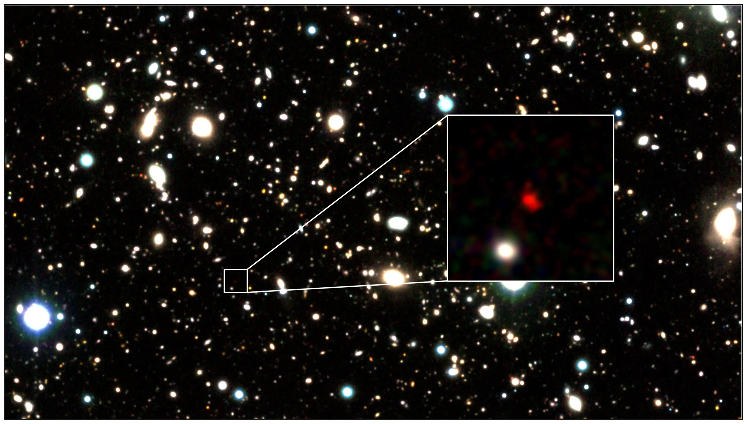 Grupo de astrónomos detectan oxígeno en la galaxia más lejana que se conoce