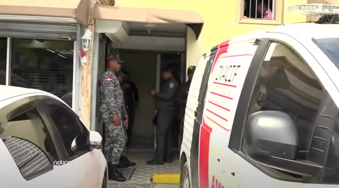 Dos muertos en oficina de abogados de la Olof Palmer sector San Gerónimo