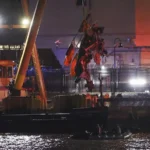 Mueren los cinco miembros de una familia española al caer al río Hudson de Nueva York el helicóptero en el que viajaba