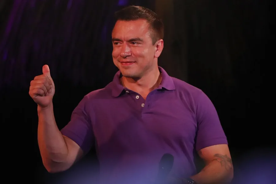 Noboa, el presidente ‘milenial’ y de «mano dura» que gobernará Ecuador hasta 2029