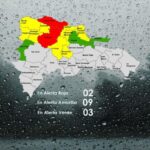 COE coloca dos provincias en alerta roja debido a vaguada