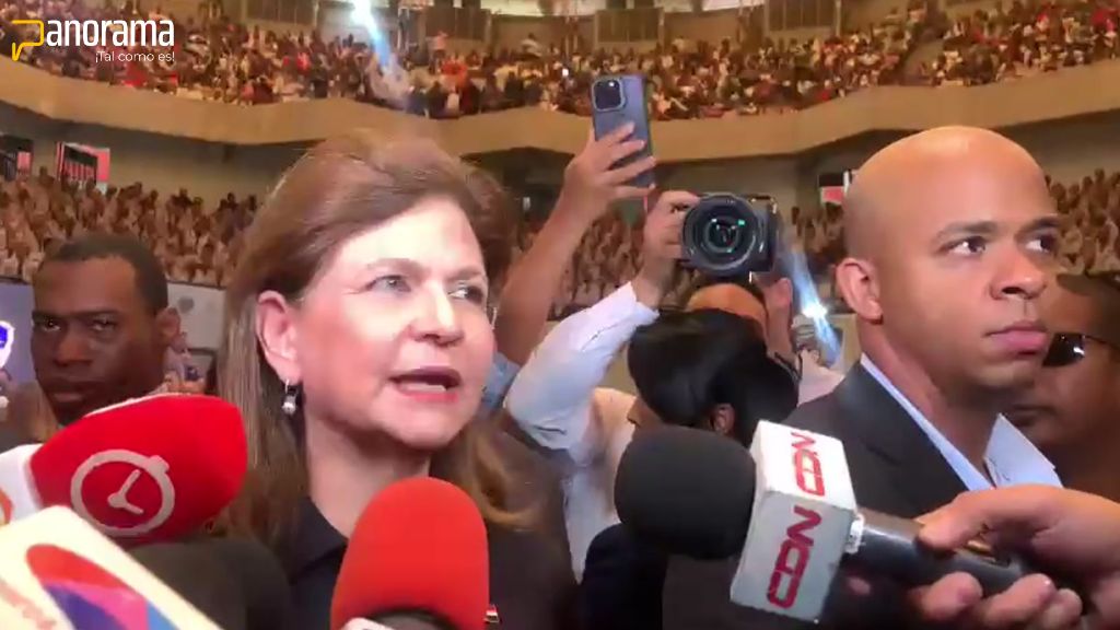 La vicepresidenta Raquel Peña