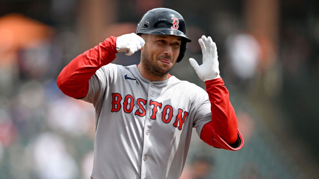 Alex Bregman de los Medias Rojas de Boston