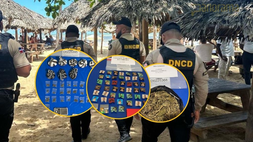 Autoridades confiscan alrededor de medio millón de gramos, armas y vehículos en 215 allanamientos