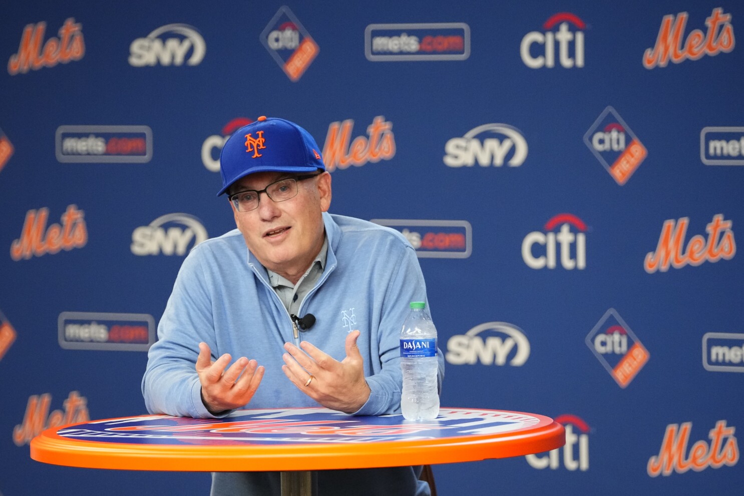 El dueño de los New York Mets, Steve Cohen, (Foto por AP / Frank Franklin II)