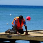 Apordom inicia trabajos de mantenimiento del muelle turístico y pesquero de Palenque