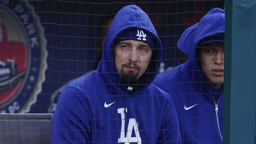 Blake Snell de los Dodgers de Los Ángeles