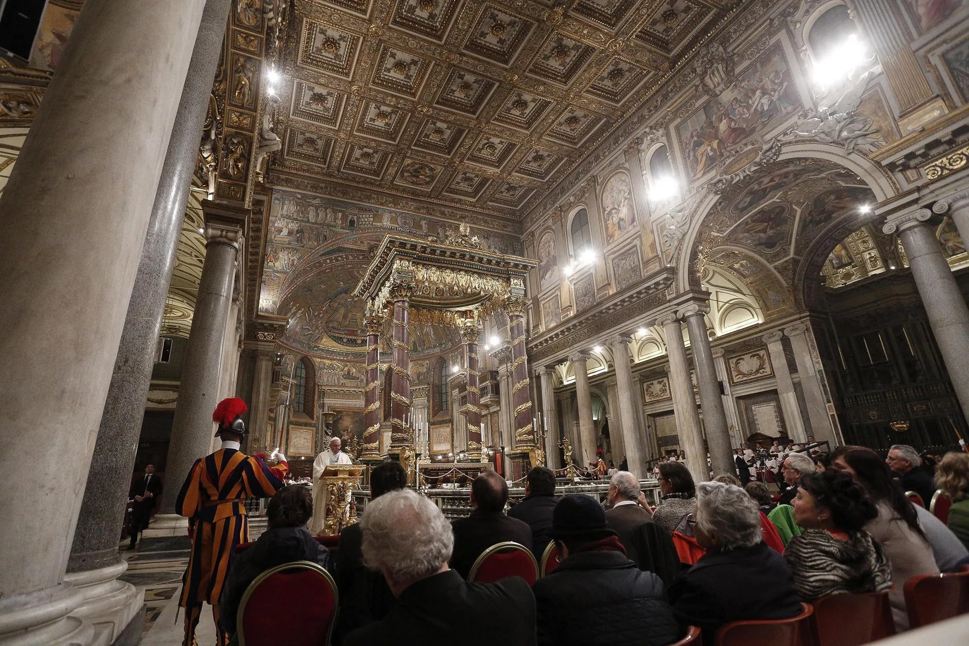 Santa María La Mayor, la basílica «española» de Roma donde Francisco decidió reposar