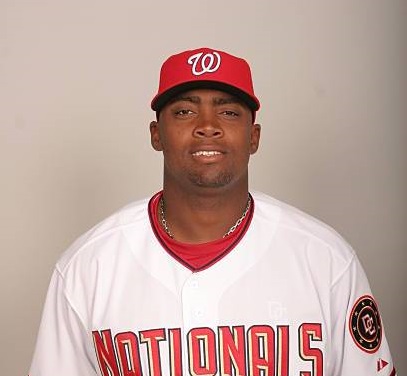 Tony Blanco cuando estaba con los Nacionales de Washington. (Foto por Tony Firriolo/MLB vía Getty Images)