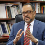 Antoliano Peralta, ministro de Justicia.