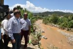 El ministro de Agricultura, Limber Cruz, de estuvo acompañado de representantes de asociaciones de productores agrícolas de Constanza / Fuente externa