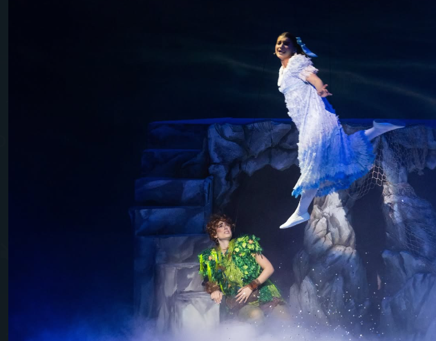 Una escena de Peter Pan