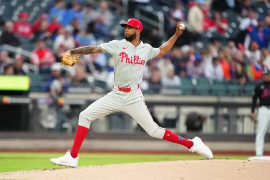 Cristopher Sánchez abridor zurdo dominicano d los Rays de Tampa Bay.