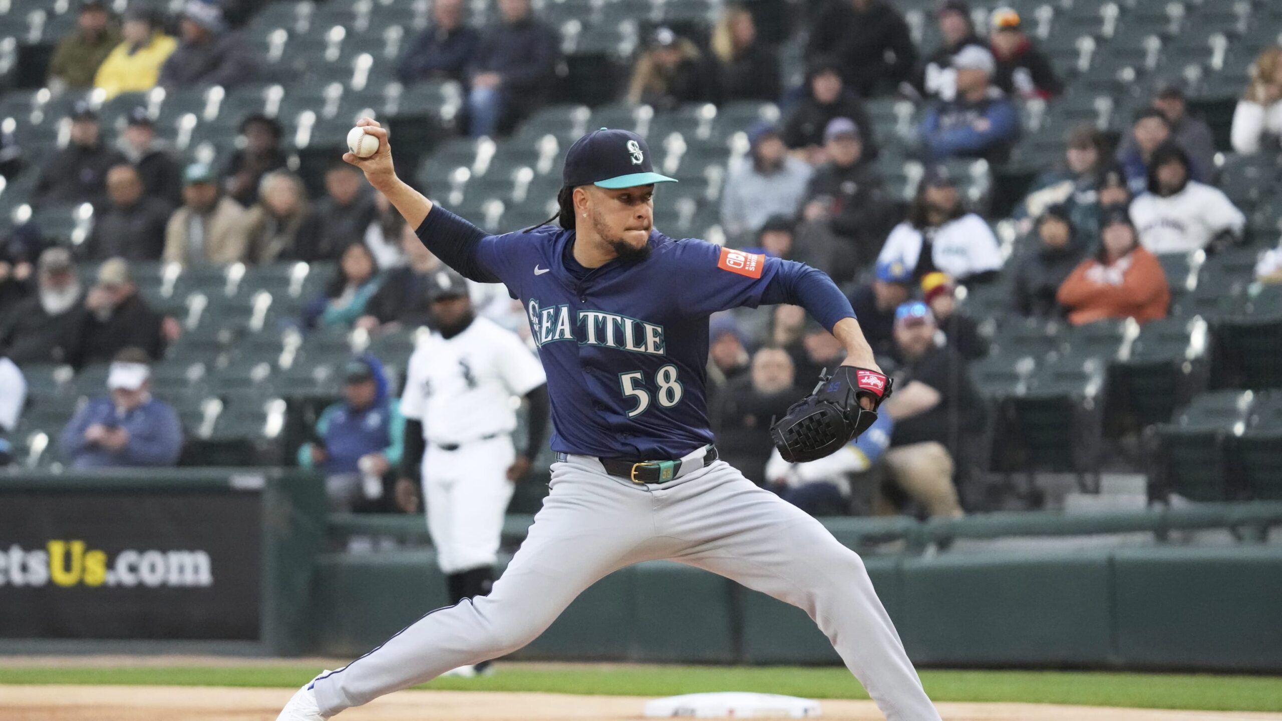 Luis Castillo de los Marineros de Seattle