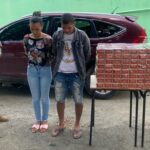 Ejército detiene pareja por contrabando de 39 mil cigarrillos ocultos en una jeepeta en Santiago Rodríguez