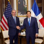 El presidente Luis Abinader y Marco Rubio