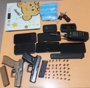 Objetos ocupados durante un operativo conjunto en Barahona