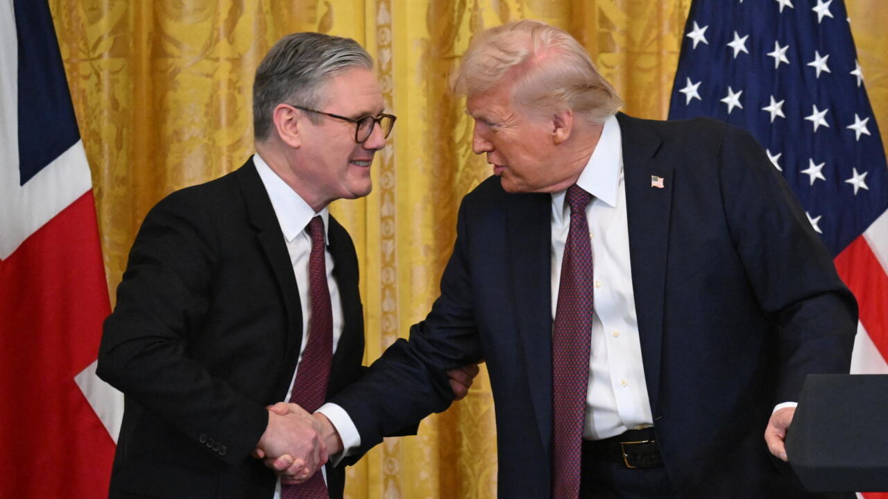 Trump y Keir Starmer