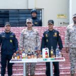 Cesfront entrega a Ceccom más de 1 millón de cigarrillos y otros productos decomisados en la frontera