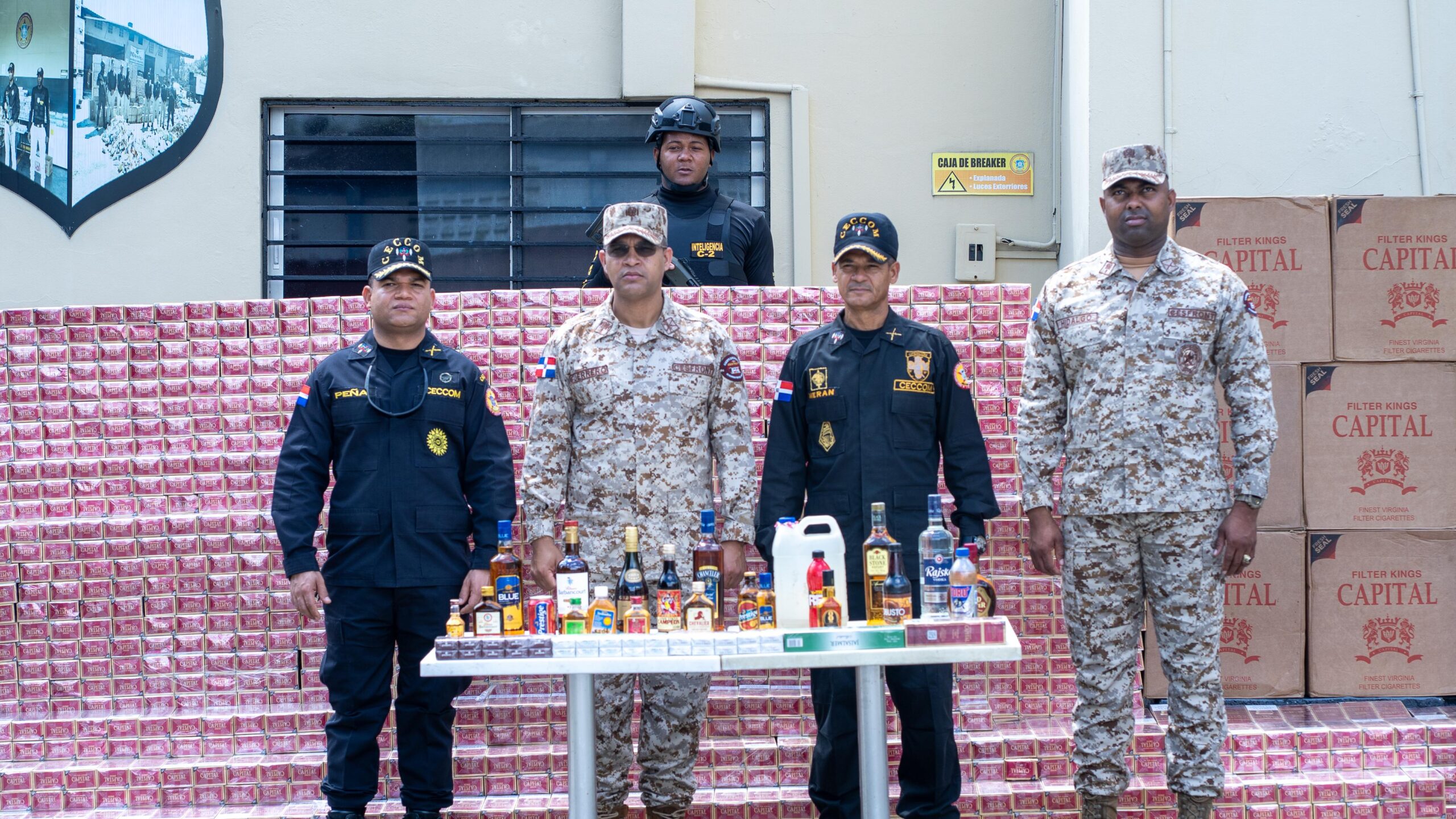 Cesfront entrega a Ceccom más de 1 millón de cigarrillos y otros productos decomisados en la frontera