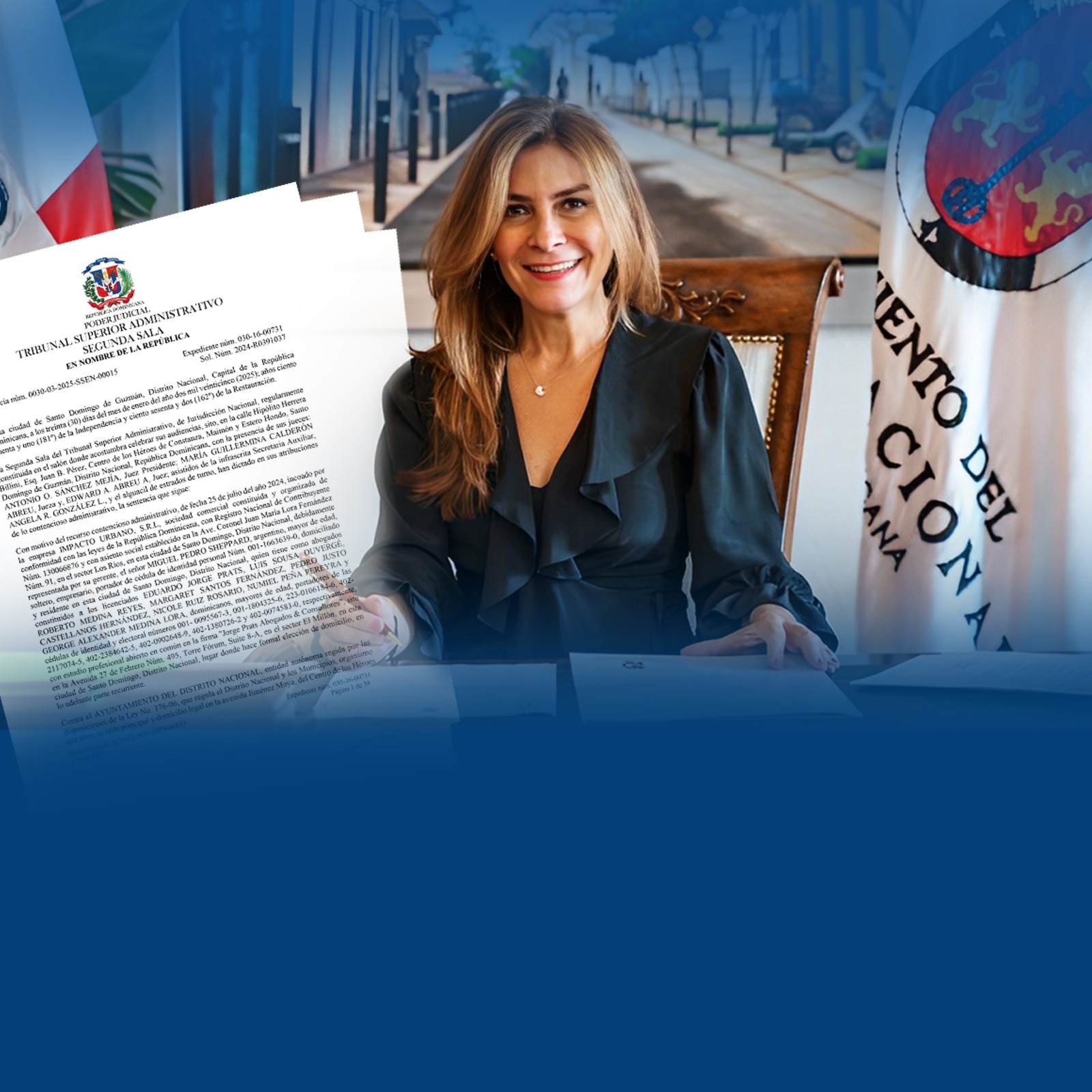 Impacto Urbano indica que la sentencia núm. 0030-03-2025-SSEN-00015, del Tribunal Superior Administrativo (TSA) fue notificada hace más de 60 días y aun la funcionaria se niega a darle cumplimiento.