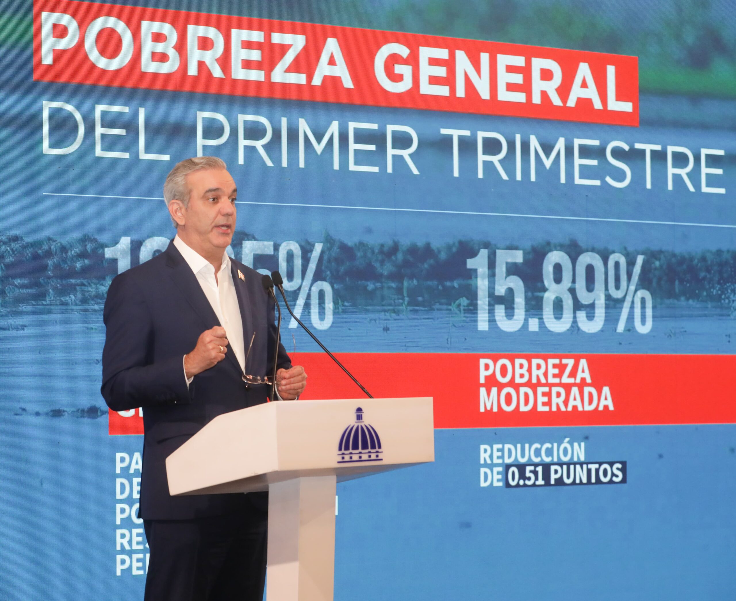 Bajo el lema “Más trabajo, mejor futuro”, el presidente Luis Abinader presentó este lunes los avances logrados en ámbito laboral de la República Dominicana, destacando los “niveles máximos históricos en tasa de ocupación (de empleos), reducción de desocupados y valor mínimo de tasa de informalidad”.
