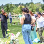 La homilía fue celebrada en los jardines del Camposanto Parque del Prado / Fuente externa