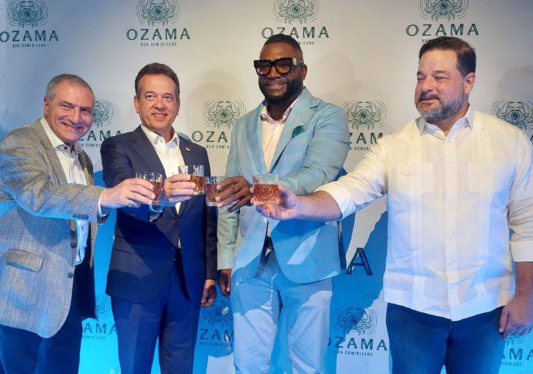 David “Big Papi” Ortiz lanza Ron Ozama en República Dominicana