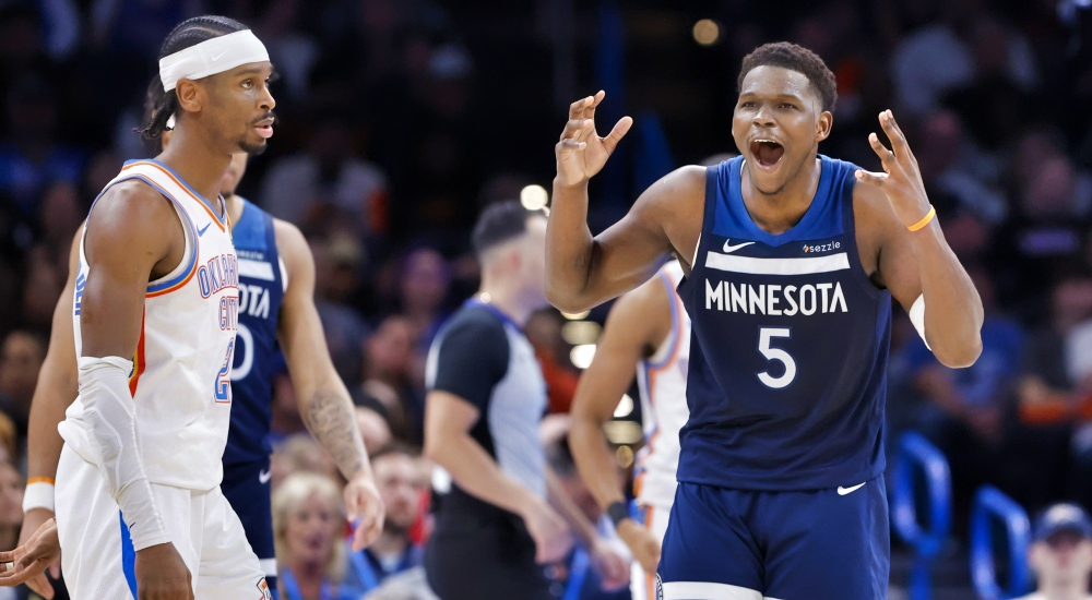 Shai Gilgeous-Alexander y Anthony Edwards van por todo desde este martes.