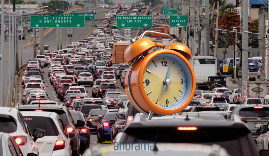 Hora pico en le tránsito / Fuente externa