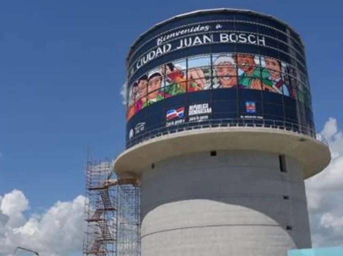 Agua potable en Ciudad Juan Bosch / Fuente externa