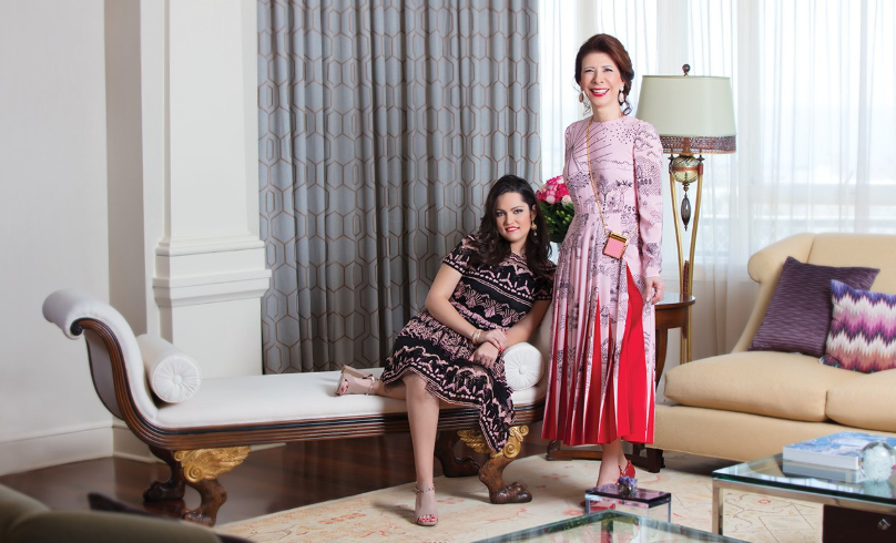 Melba Segura de Grullón y su hija Alexandra, una de las víctimas de Jet Set / Fuente externa