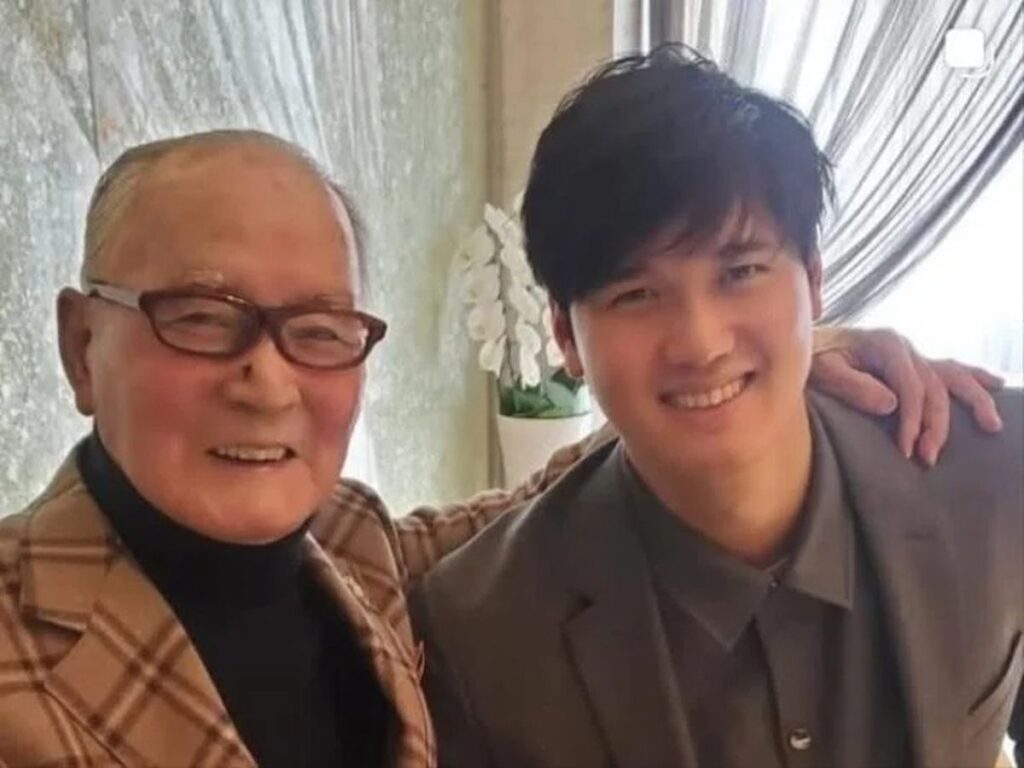 Nagashima y Ohtani en Japón.
