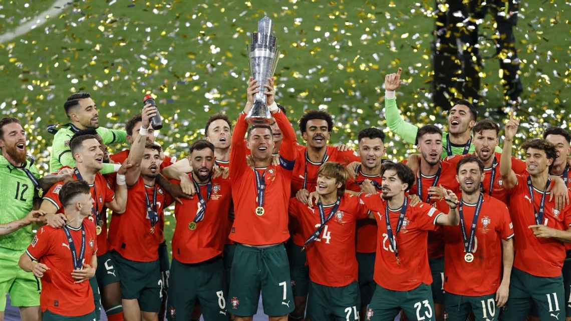 Equipo de Portugal gana a España en penales 5-3 luego de empate 2-2 en Liga de Naciones.