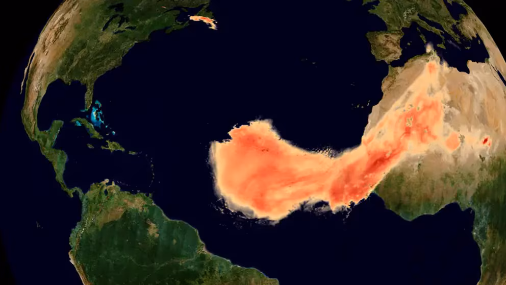 Polvo de Sahara / Fuente externa