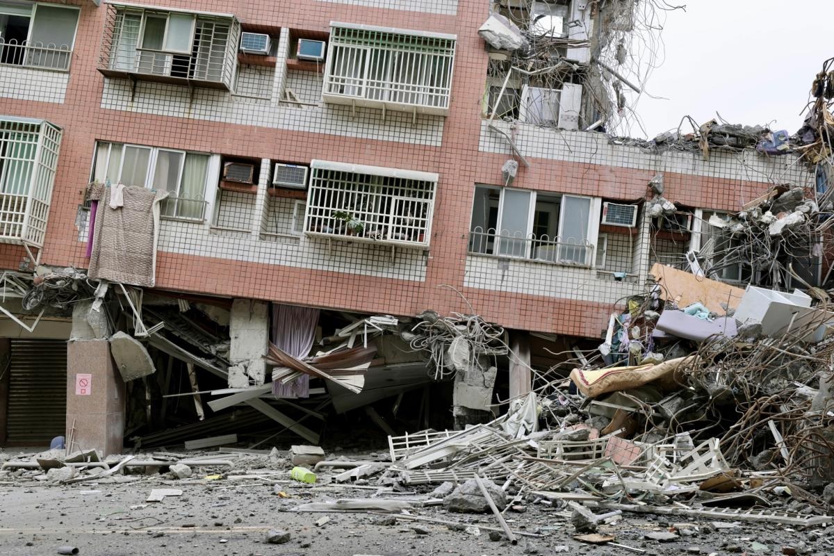 Terremoto de magnitud 6.4 estremece la costa este de Taiwán