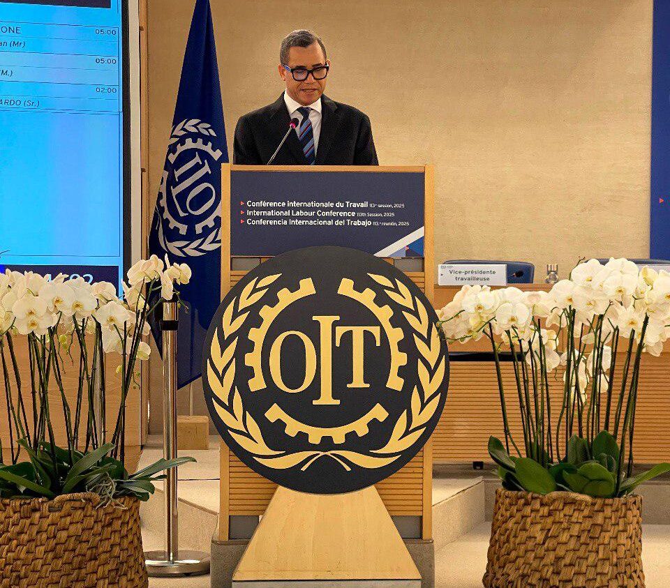 Eddy Olivares destaca necesidad de generar empleos decentes durante Conferencia Internacional del Trabajo
