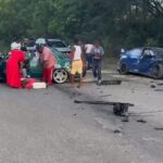 Accidente deja al menos 4 heridos en Las Caobas, Santiago Rodríguez