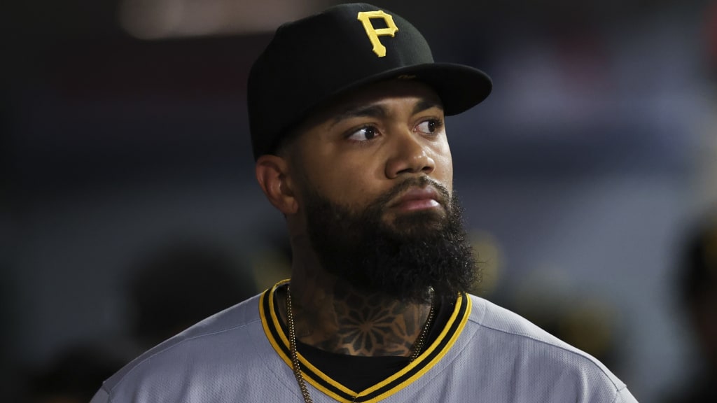 Dennis Santana, lanzador dominicano de los Piratas de Pittsburgh.