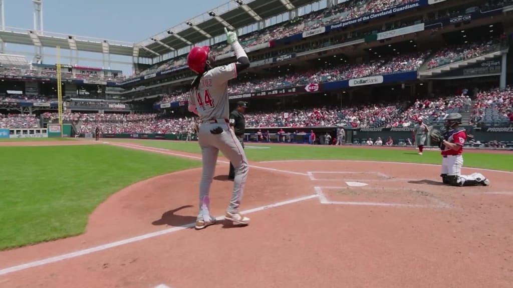 Elly De La Cruz de los Rojos de Cincinnati llega a 13 jonrones.