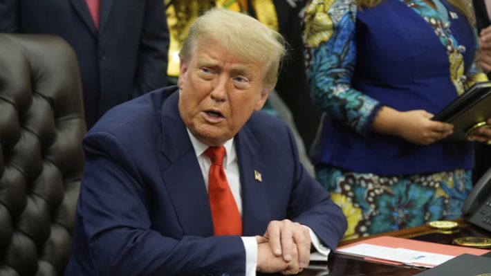 El presidente estadounidense Donald Trump