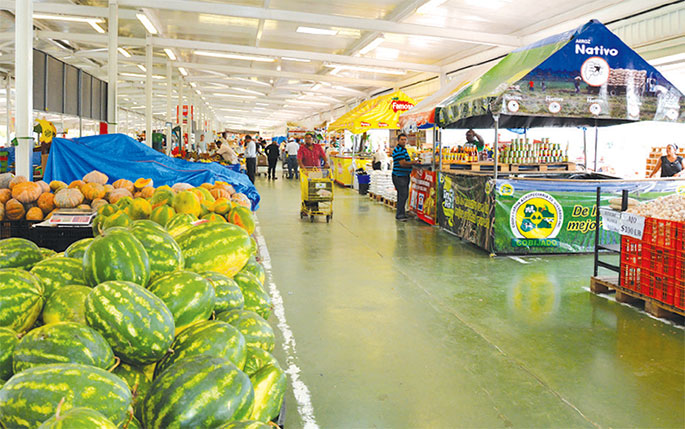 Gran siniestro se produjo hoy en el Merca Santo Domingo