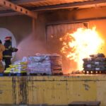 Alrededor de 500 millones de pesos en pérdidas por incendio en Merca Santo Domingo