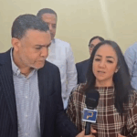 La ministra de Interior y Policía, Faride Raful, es entrevistada por Jhossan Capell en Baní