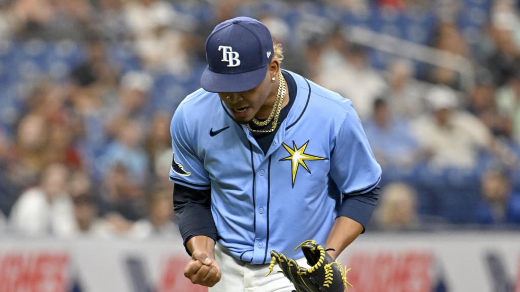 Edwin Uceta de los Rays de Tampa Bay